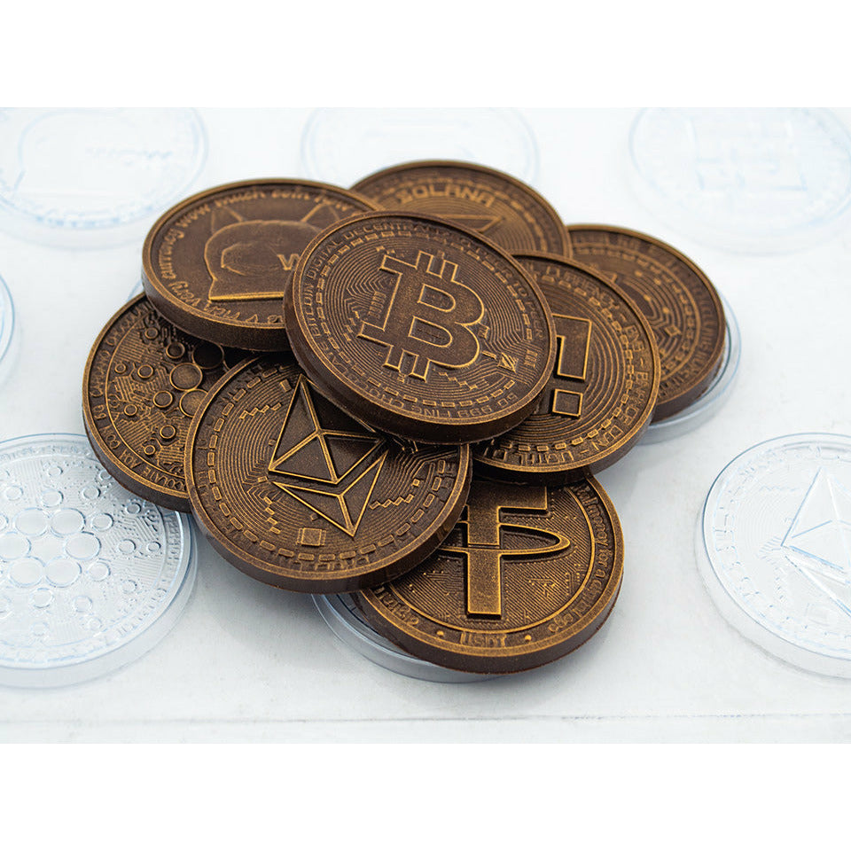 CRYPTO CURRENCY SHAPED VARIETY MOLD / Shapem