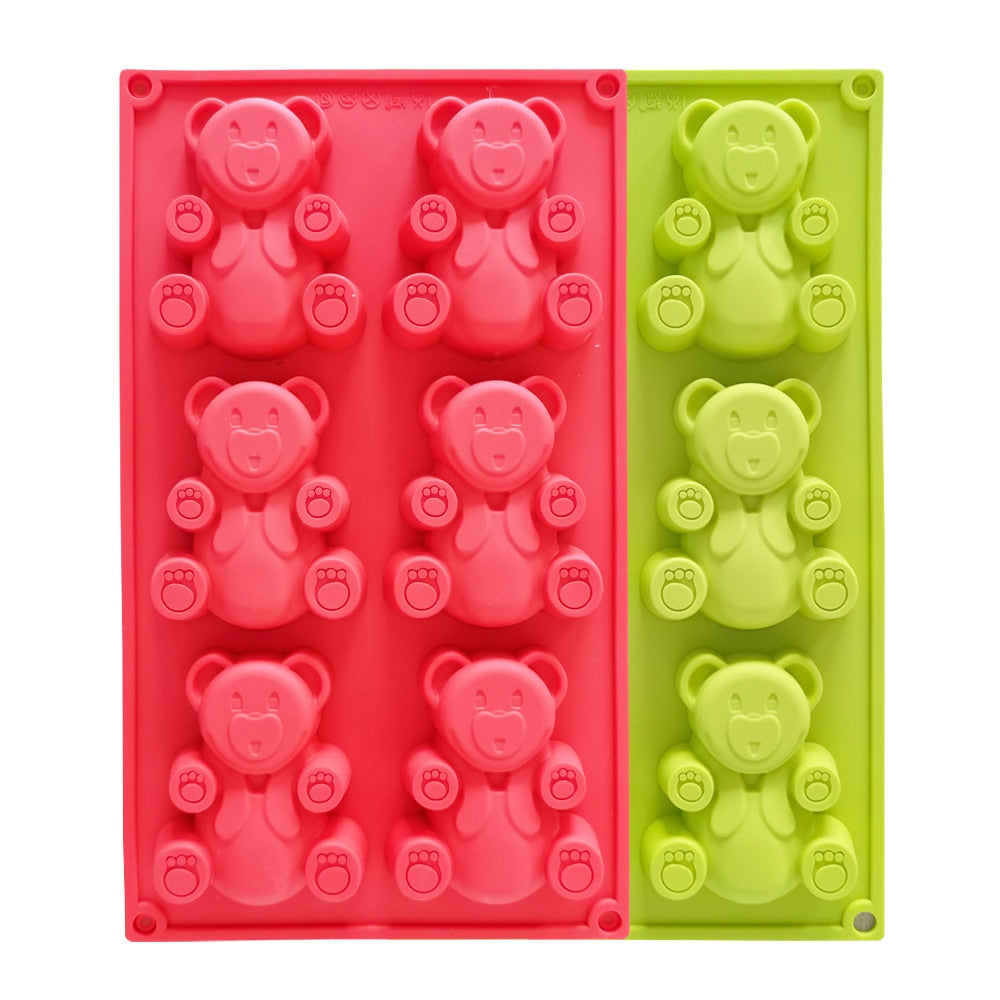 Gummy Bear Molds Candy Molds - Large Gummy Molds 1 Inch Bear