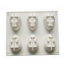 Load image into Gallery viewer, EASTER BUNNY MOLD (6 CAVITY) - Shapem