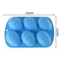 Load image into Gallery viewer, EASTER EGGS MOLD (6 CAVITY) - Shapem