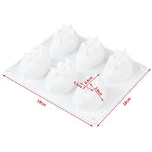 Load image into Gallery viewer, EASTER BUNNY MOLD (6 CAVITY) - Shapem