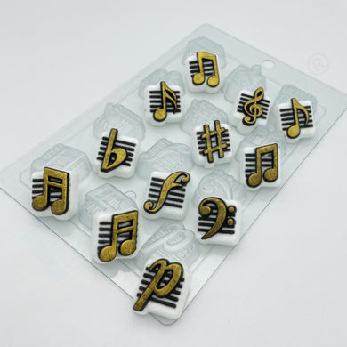 MUSICAL NOTES MOLD