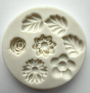 FLOWERS & LEAVES MOLD