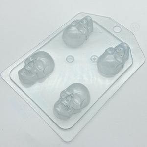 SKULLS MOLD (Minis, 4 Cavity)