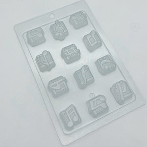 MUSICAL NOTES MOLD