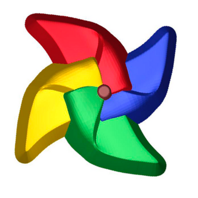 PINWHEEL MOLD