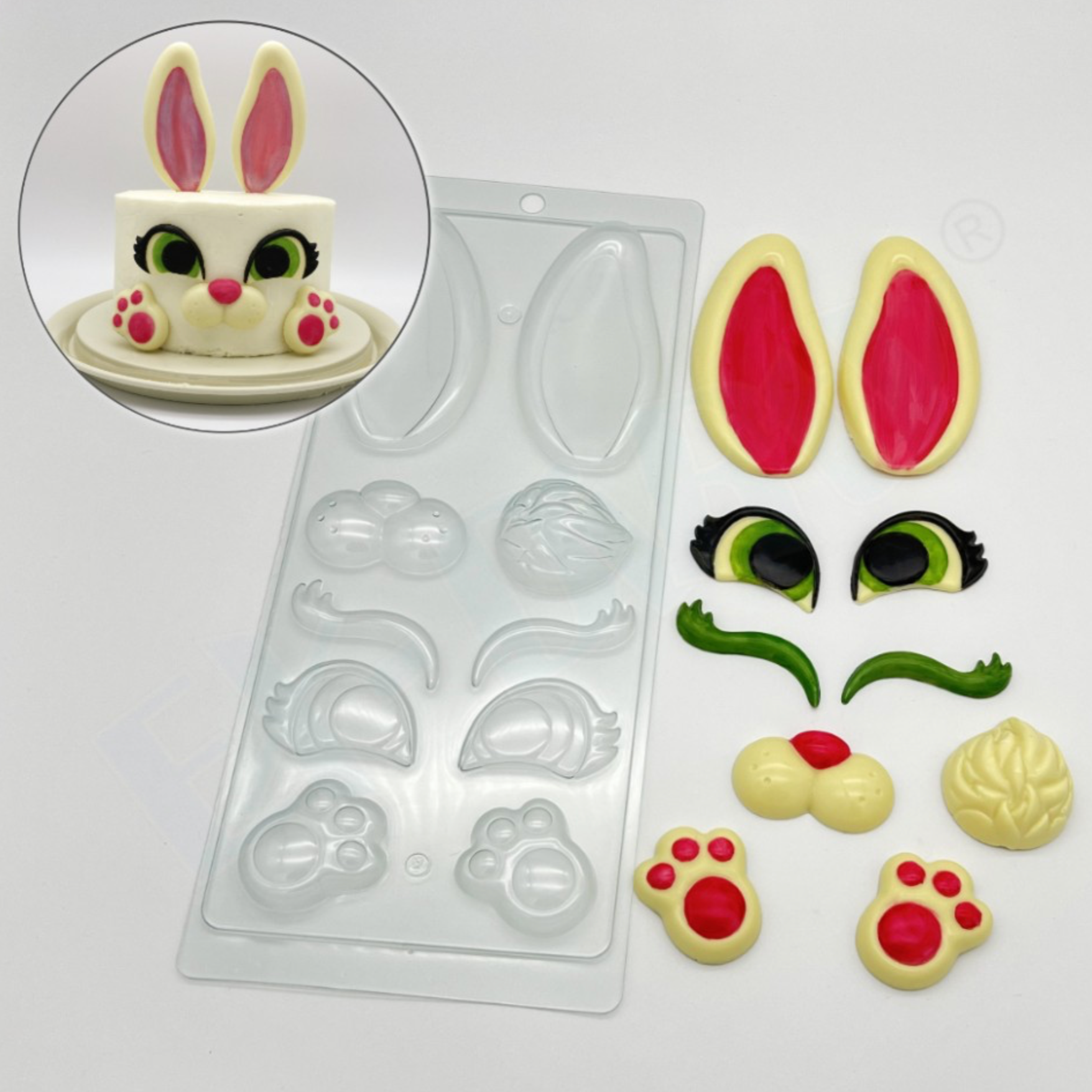 East Egg Mold Silicone Easter Egg Mold 