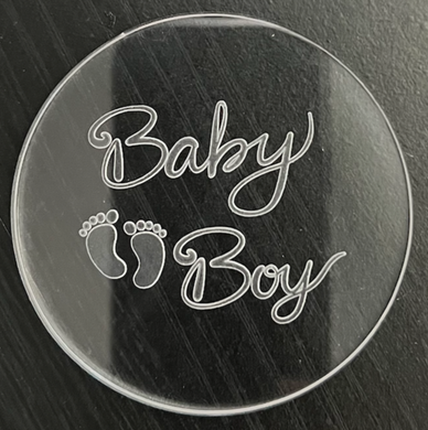 BABY BOY EMBOSSER STAMP
