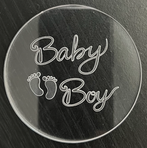BABY BOY EMBOSSER STAMP