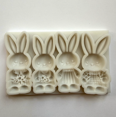 BUNNIES MOLD (4- Cavity)