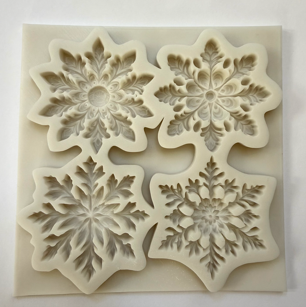 SNOWFLAKE VARIETY MOLD (4-Cavity)