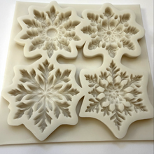 Load image into Gallery viewer, SNOWFLAKE VARIETY MOLD (4-Cavity)