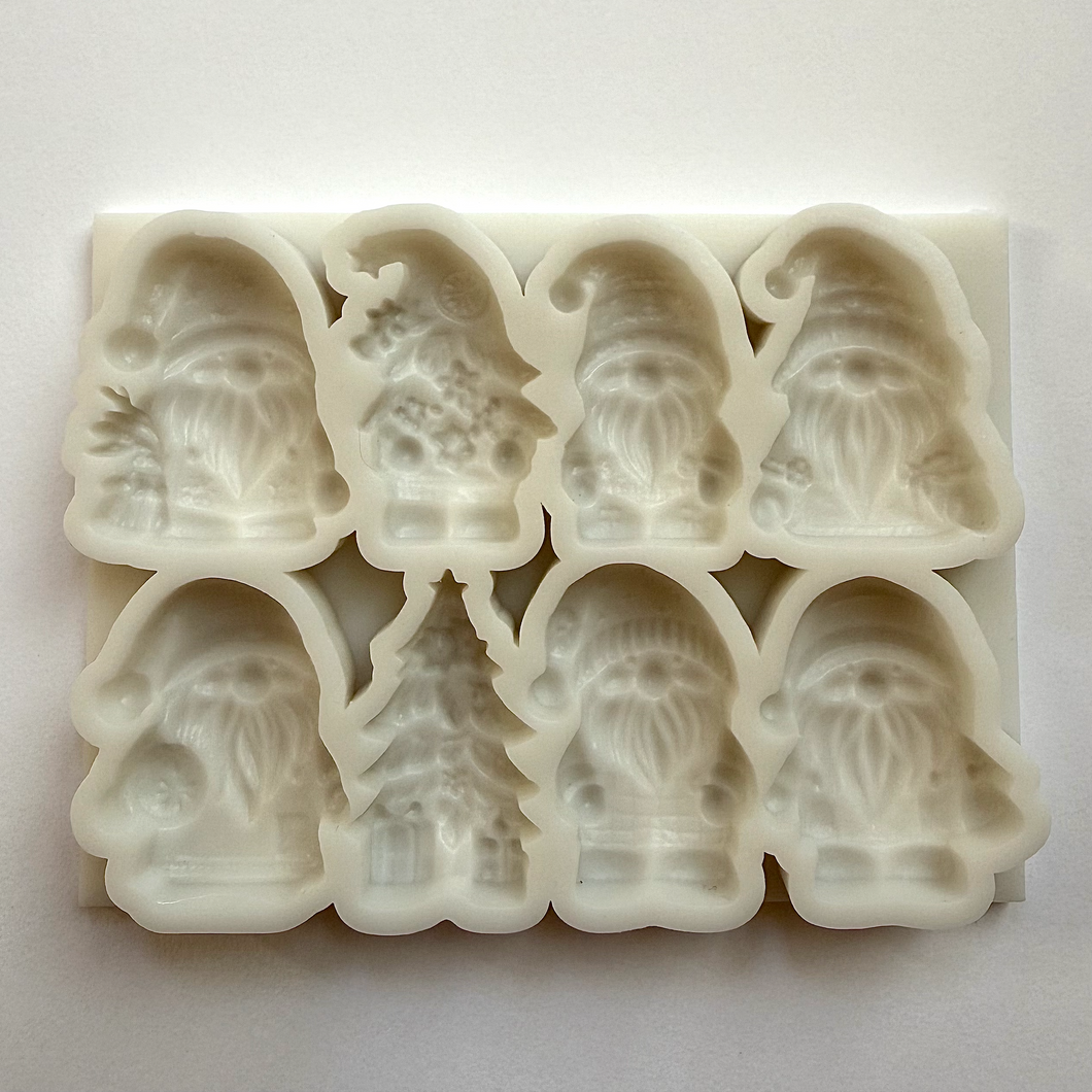 CHRISTMAS SANTA / GNOMES MOLD
