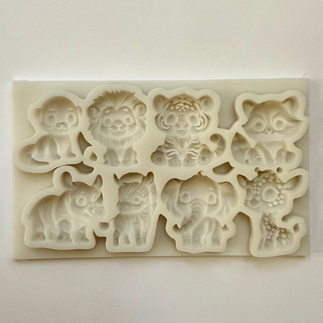 ZOO ANIMALS MOLD #3