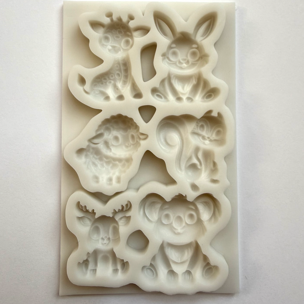 ZOO ANIMALS MOLD #4