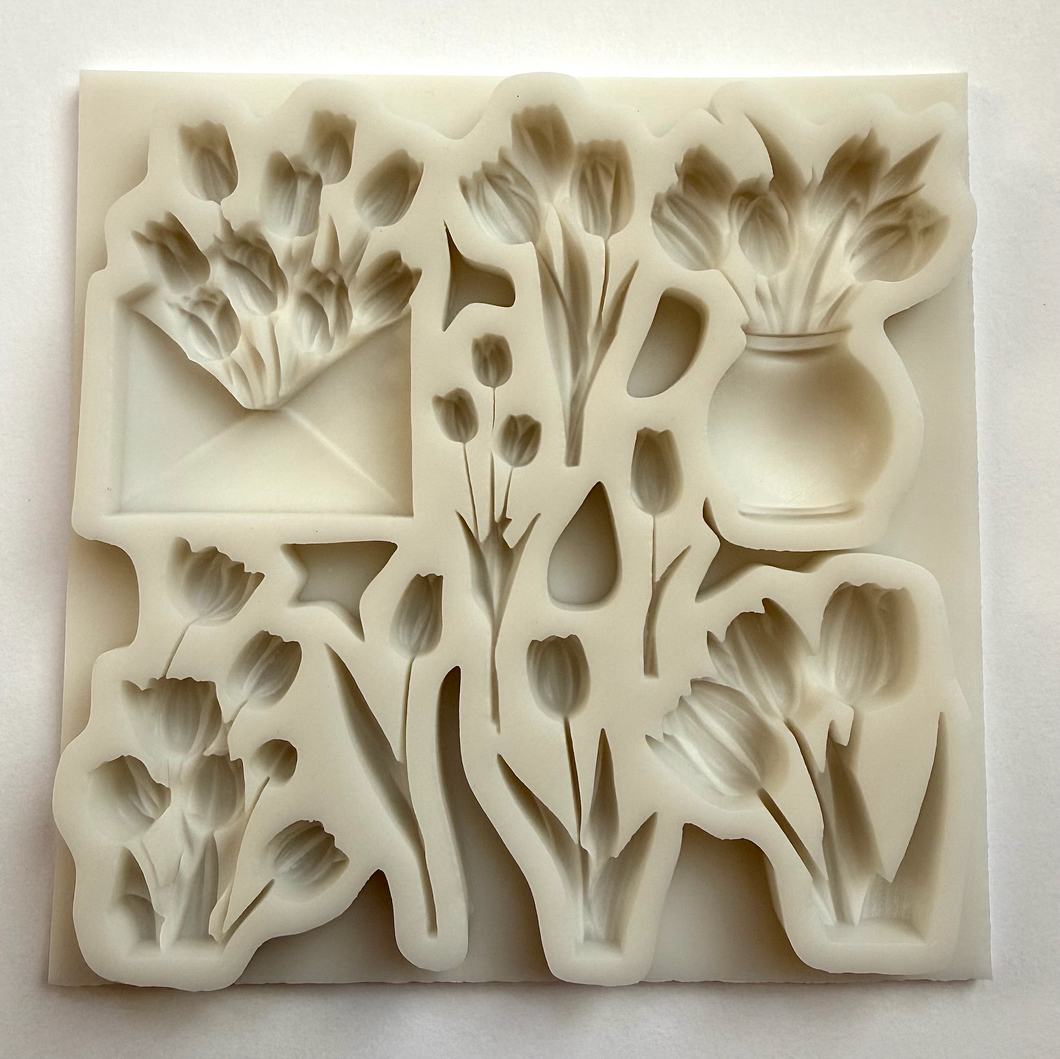 TULIP FLOWERS MOLD