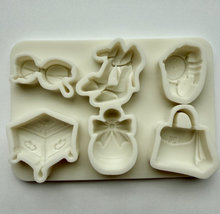 Load image into Gallery viewer, LADY VARIETY MOLD (Purse, Sunglasses, Shoes, Perfume Bottle)