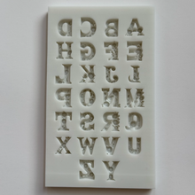 Load image into Gallery viewer, FLORAL ALPHABET MOLD