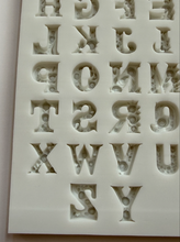 Load image into Gallery viewer, FLORAL ALPHABET MOLD