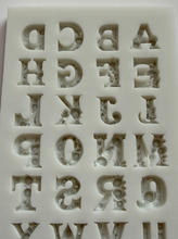 Load image into Gallery viewer, FLORAL ALPHABET MOLD