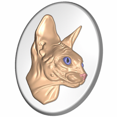 SPHYNX CAT MOLD - Shapem