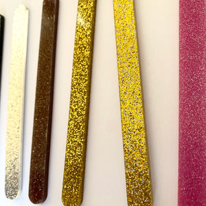 ACRYLIC POPSICLE STICKS (Set of 10) for Cakesicles, Ice Cream, Treats, Cake Pops, and More