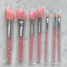 Load image into Gallery viewer, DUSTING BRUSH SET (7 PCS) - BRUSHES FOR LUSTER DUST, EDIBLE GLITTER, PEARL DUST