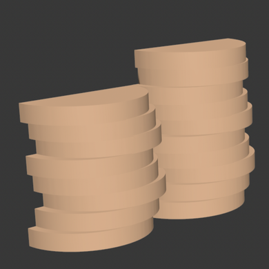 COINS MOLD - Shapem
