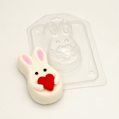 BUNNY WITH HEART MOLD