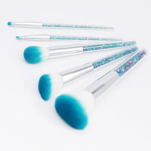 DUSTING BRUSH SET (5 PCS) - BRUSHES FOR LUSTER DUST, EDIBLE GLITTER, PEARL DUST