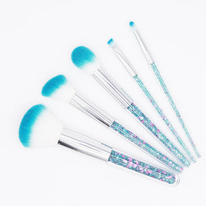 DUSTING BRUSH SET (5 PCS) - BRUSHES FOR LUSTER DUST, EDIBLE GLITTER, PEARL DUST