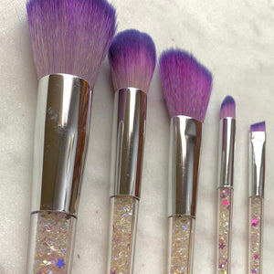 DUSTING BRUSH SET (5 PCS) - BRUSHES FOR LUSTER DUST, EDIBLE GLITTER, PEARL DUST