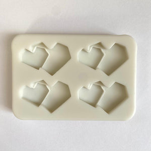 DOUBLE HEARTS MOLD