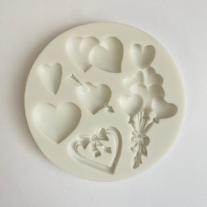 HEARTS AND BALLOONS MOLD