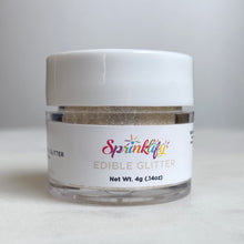 Load image into Gallery viewer, Edible Glitter by Sprinklify - IVORY - Food Grade High Shine Dust for Cakes - Shapem