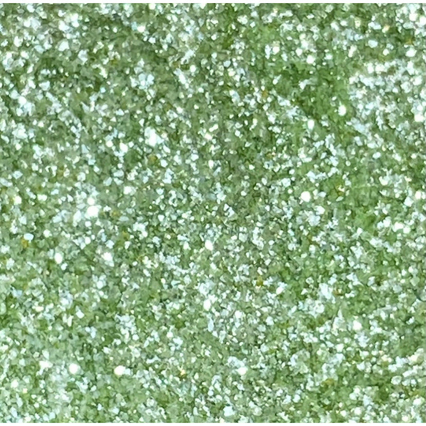 Edible Glitter by Sprinklify - LEAF GREEN - Food Grade High Shine Dust for Cakes