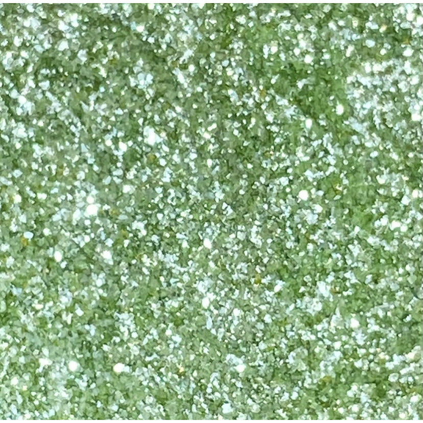 Edible Glitter by Sprinklify - LEAF GREEN - Food Grade High Shine Dust for Cakes