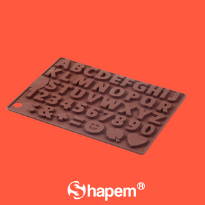 ALPHABET, NUMBERS & SYMBOLS MOLD