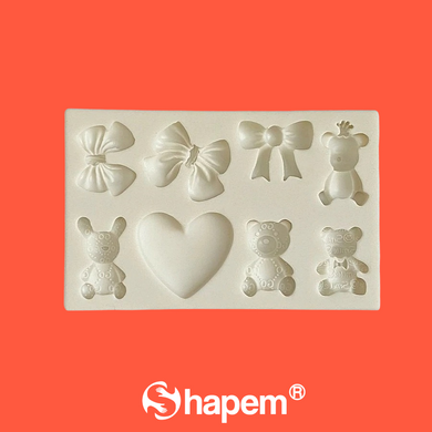 BEARS & BOWS MOLD