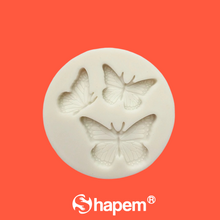 Load image into Gallery viewer, BUTTERFLY 3-CAVITY MOLD