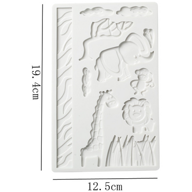 ZOO ANIMALS MOLD - Shapem