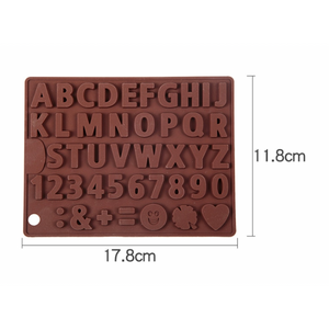 ALPHABET, NUMBERS & SYMBOLS MOLD - Shapem