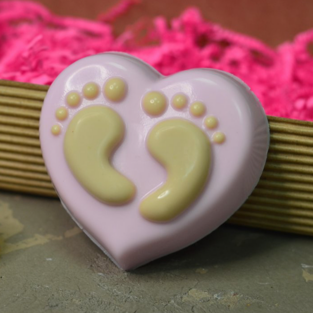 HEART WITH BABY FEET MOLD - Shapem