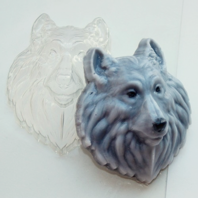 WOLF HEAD MOLD - Shapem
