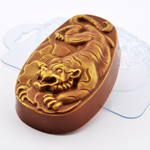 GROWLING TIGER MOLD - Shapem