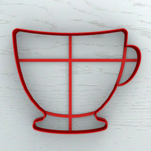 TEA CUP COOKIE CUTTER - Shapem