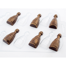 Load image into Gallery viewer, CHAMPAGNE BOTTLES MOLD (Minis) - Shapem
