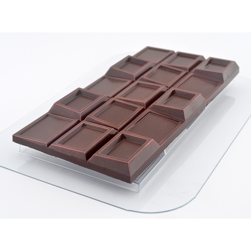 INCLINED CHOCOLATE BAR MOLD - Shapem