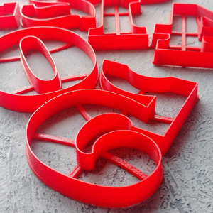 NUMBERS COOKIE CUTTERS (9 pcs) - Shapem