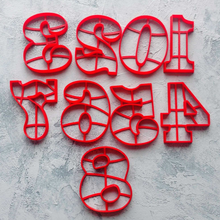 Load image into Gallery viewer, NUMBERS COOKIE CUTTERS (9 pcs) - Shapem